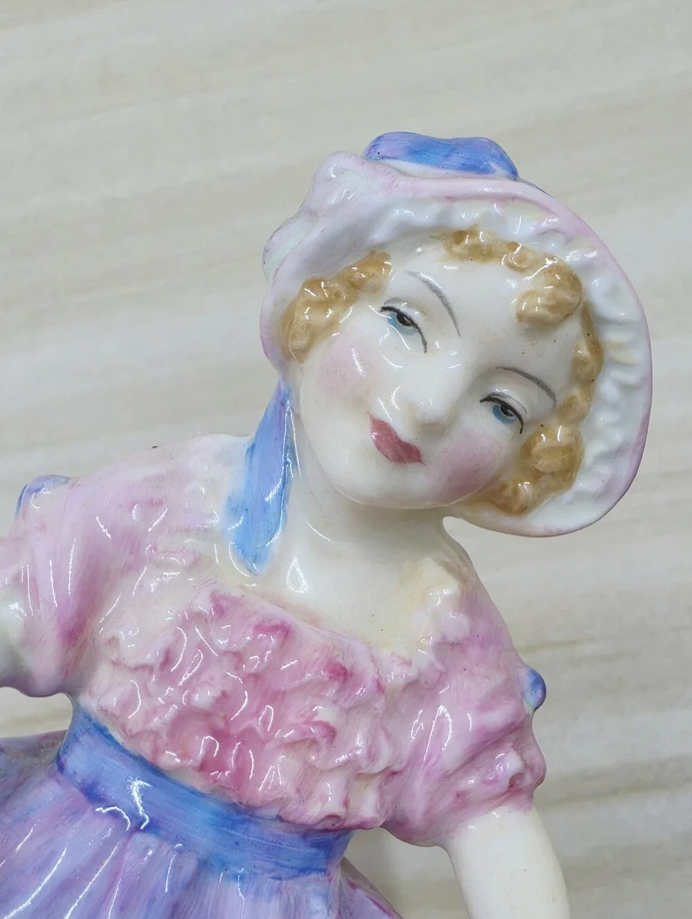 Royal Doulton Lucy Ann Figurine Bone China Made In England